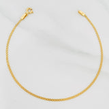 Pulso Chino 1.2 g / 7 1/2 in / 1.5 mm Oro Amarillo 18K