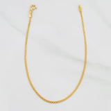 Pulso Chino 1.2 g / 7 1/2 in / 1.5 mm Oro Amarillo 18K