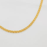 Pulso Chino 1.2 g / 7 1/2 in / 1.5 mm Oro Amarillo 18K