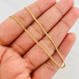 Pulso Chino 1.2 g / 7 1/2 in / 1.5 mm Oro Amarillo 18K