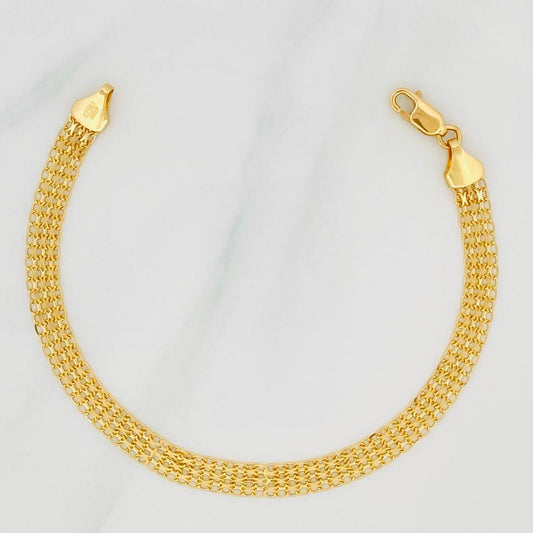 Pulso Chino 5.6 g / 7 3/4 in / 5.7 mm Oro Amarillo 18K