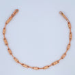 Pulso Rustico Barril 3.7gr / 8 1/2 in / 3.4mm Oro Rosa 18K %