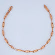 Pulso Rustico Tribal 3.8gr / 8 3/4 in / 3.4mm Oro Rosa 18K %