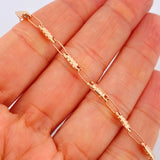 Pulso Rustico Barril 3.7gr / 8 1/2 in / 3.4mm Oro Rosa 18K %