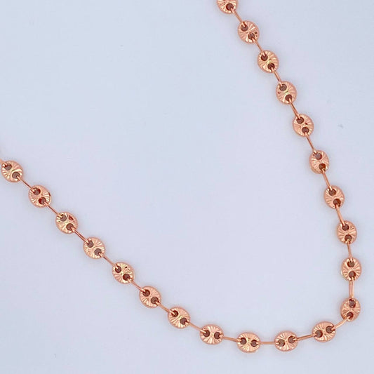 Cadena GC 8.35gr / 20 in / 4.1mm Oro Rosa 18K %