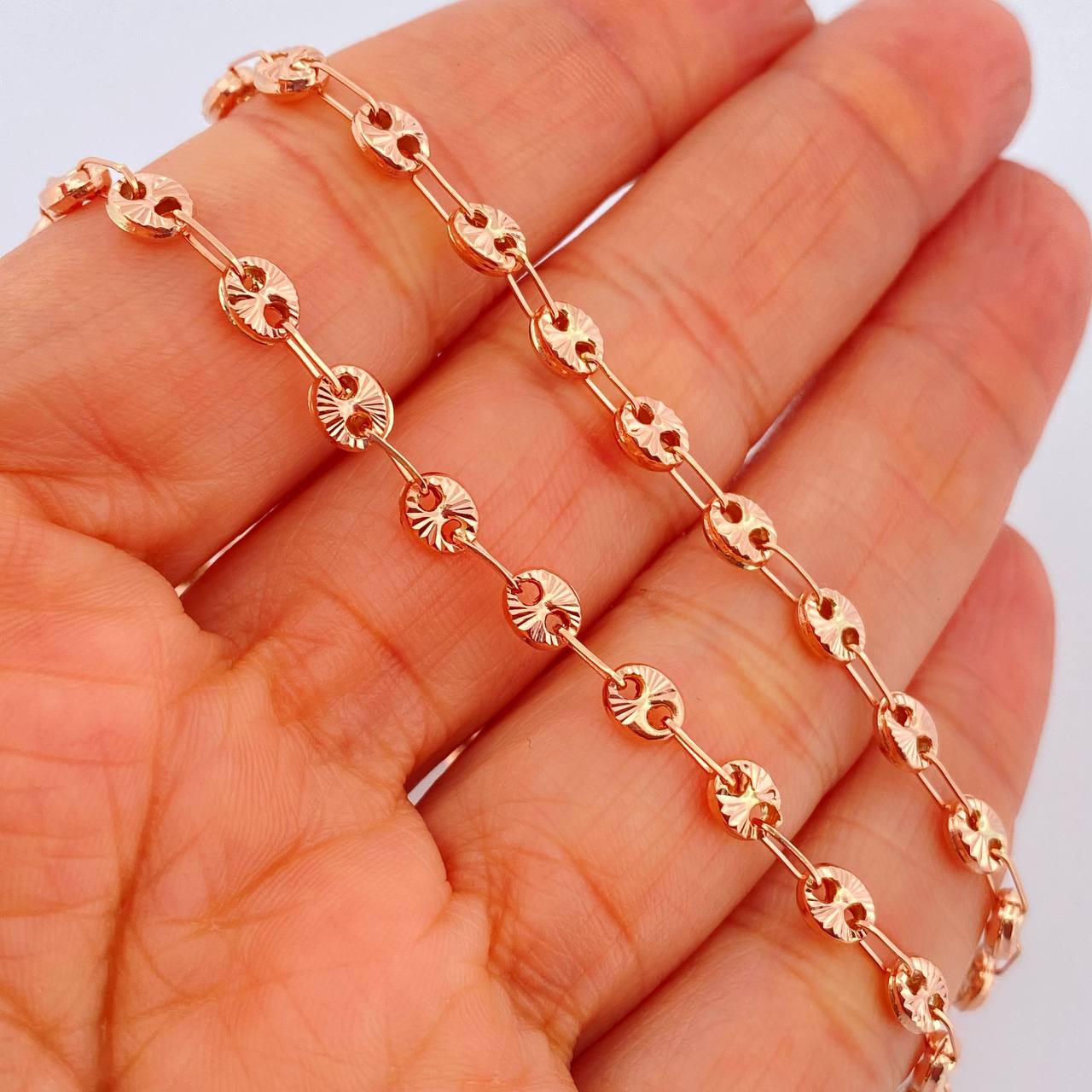 Cadena GC 8.35gr / 20 in / 4.1mm Oro Rosa 18K %