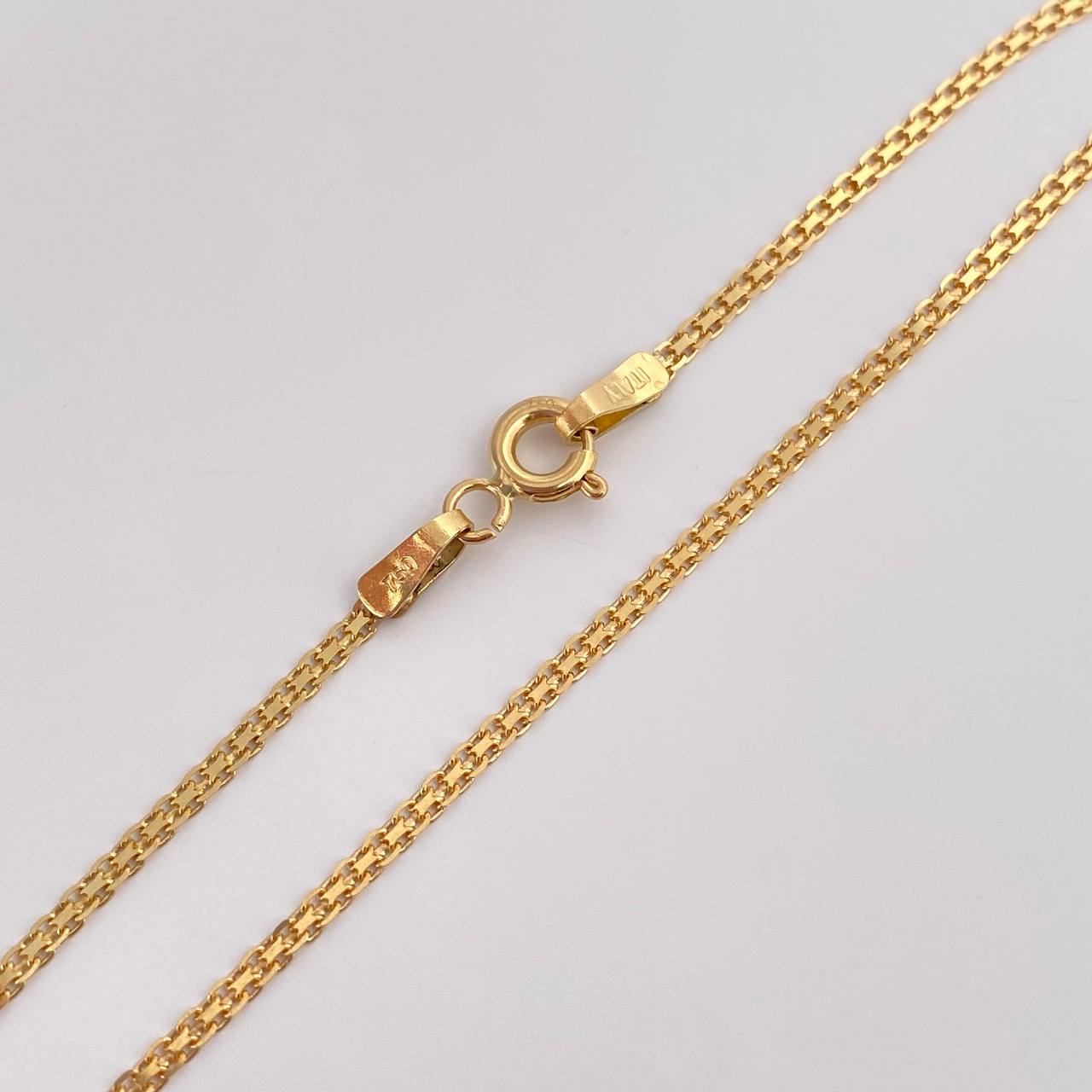 Bismark Chain 2.25 g / 18 in / 1.5 mm Yellow Gold 18K