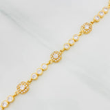 Pulso Halo Tennis 9g / 7 in / 4.26mm Oro Amarillo 18K