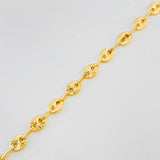 Pulso GC Diamantado 3g / 7 3/4 in / 4mm Oro Amarillo 18K