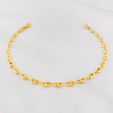 Pulso GC Diamantado 3g / 7 3/4 in / 4mm Oro Amarillo 18K