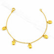 Classic Link Bracelet Apples 2.45g / 7 in / 1.51mm 18K Yellow Gold