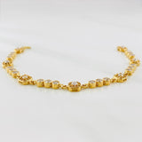 Pulso Halo Tennis 9g / 7 in / 4.26mm Oro Amarillo 18K