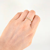Anillo Corazón Destello 1.15g / T6 1/4 Oro Amarillo 18K