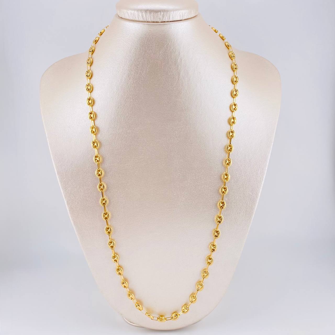 Cadena GC Diamantada 13.55g / 24 in / 5.8mm Oro Amarillo 18K