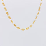 Cadena GC Diamantada 5.25g / 16 in / 4.1mm Oro Amarillo 18K