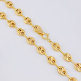 Cadena GC Diamantada 5.25g / 16 in / 4.1mm Oro Amarillo 18K