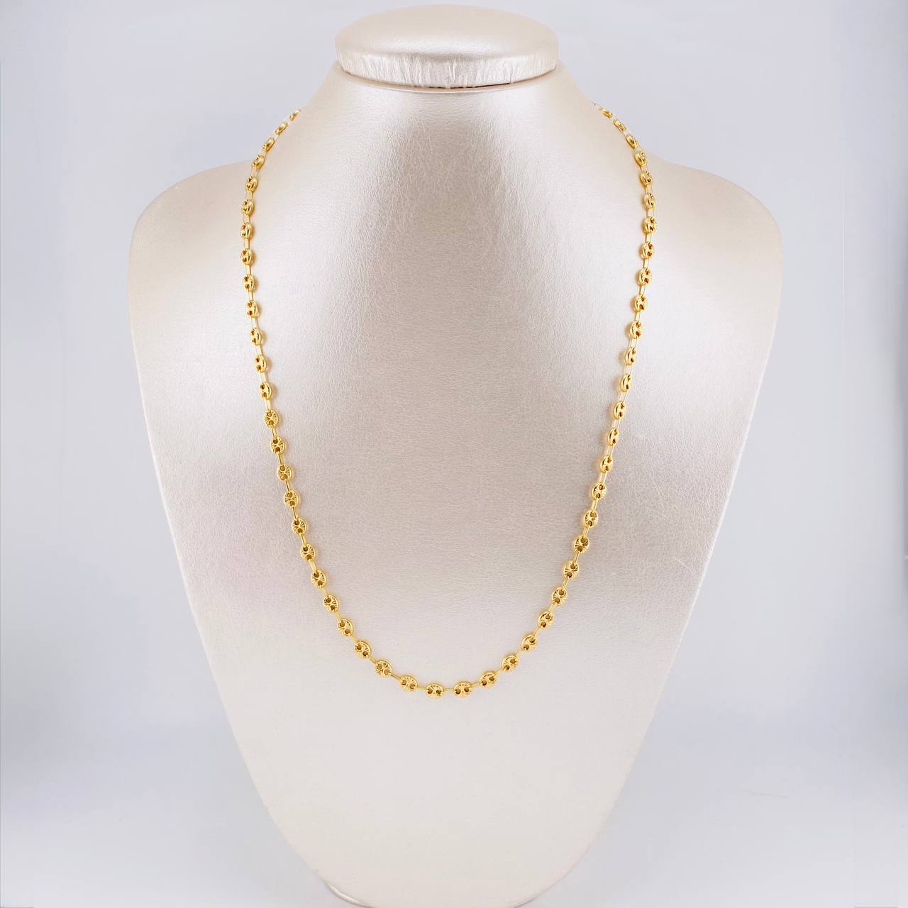 Cadena GC Diamantada 6.55g / 20 in / 4.1mm Oro Amarillo 18K