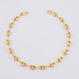 Tobillera GC 5.6g / 10 in / 6.7mm Oro Amarillo 18K