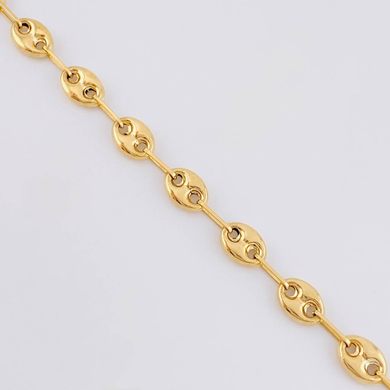 Tobillera GC 5.6g / 10 in / 6.7mm Oro Amarillo 18K