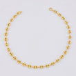 Tobillera GC Diamantada 2.95g / 9 1/4 in / 4.1mm Oro Amarillo 18K