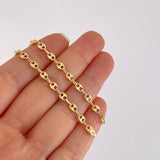 Tobillera GC Diamantada 2.95g / 9 1/4 in / 4.1mm Oro Amarillo 18K