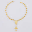 Pulso GC Denario Virgen Milagrosa 2.4g / 7 in / 3.3mm Oro Amarillo 18K