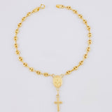 Pulso GC Denario Virgen Milagrosa 2.45g / 7 1/2 in / 3.3mm Oro Amarillo 18K