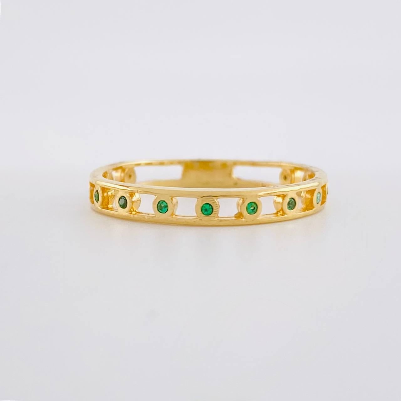 Anillo Churumbela 1.85g / T8 1/4 Oro Amarillo 18K