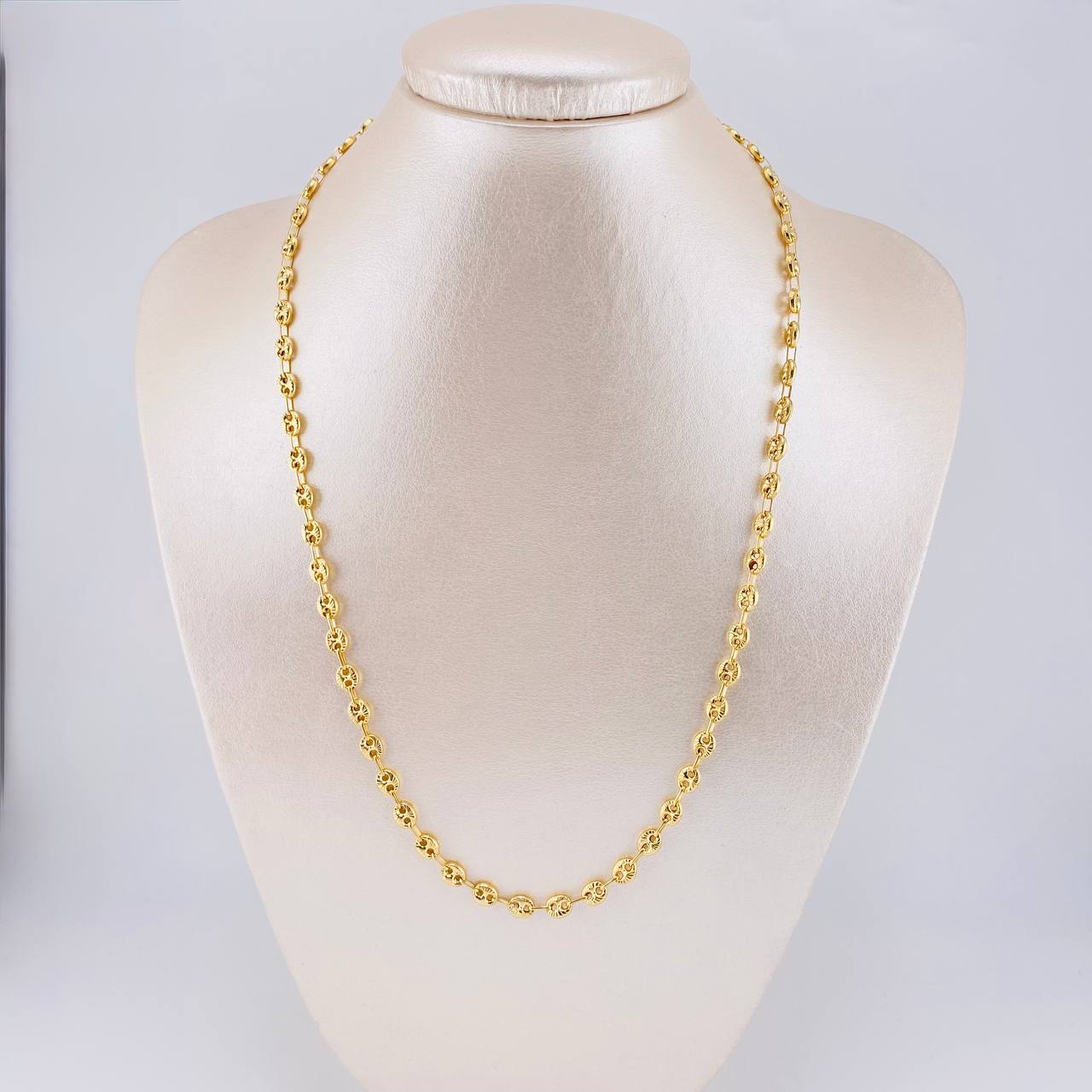 Cadena GC Diamantada 8.45g / 20 in / 4.8mm Oro Amarillo 18K