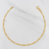 Pulso Figaro 0.75g / 7 in / 1.91mm Oro Amarillo 18K