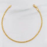 Bismark Bracelet 1.4g / 7 1/2 in / 2.14mm Yellow Gold 18K