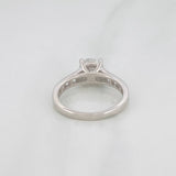 Solitaire Diamond Ring 1.59cts 3.25g / Size 7 White Gold 10K
