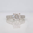 Solitaire Diamond Ring 1.59cts 3.25g / Size 7 White Gold 10K