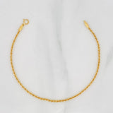 Pulso Lazo 0.8g / 7 in / 1.7mm Oro Amarillo 18K