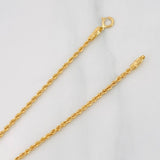 Pulso Lazo 0.8g / 7 in / 1.7mm Oro Amarillo 18K