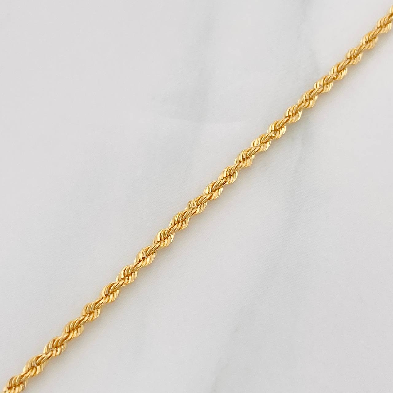 Pulso Lazo 0.8g / 7 in / 1.7mm Oro Amarillo 18K
