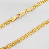 Pulso Chino 4.9 g / 7 1/2 in / 3.7 mm Oro Amarillo 18K