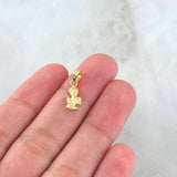 Dije Angel 0.35gr / 1.8cm / Liso Oro Amarillo 18K ©