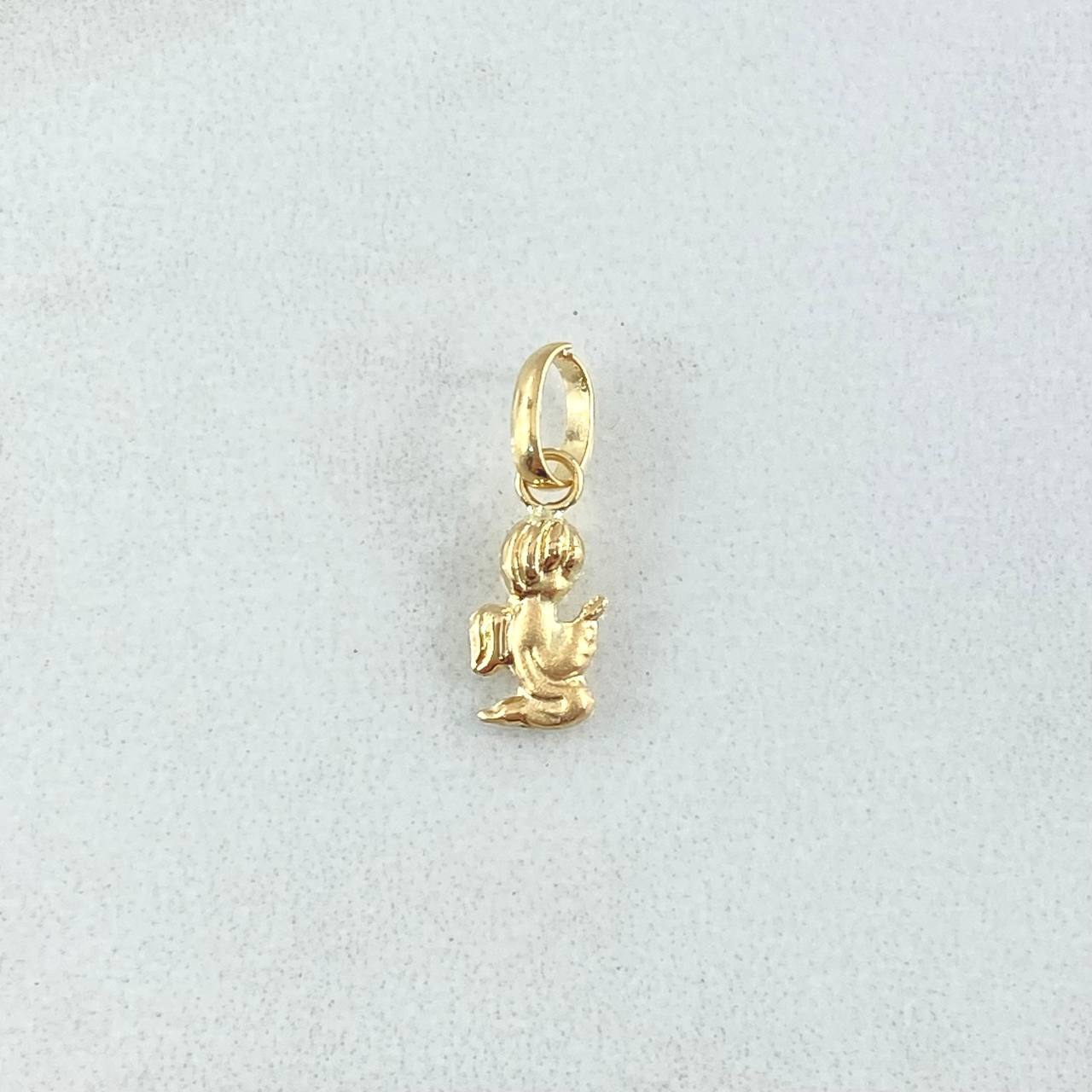Dije Angel 0.25gr / 1.5cm / Liso Oro Amarillo 18K ©