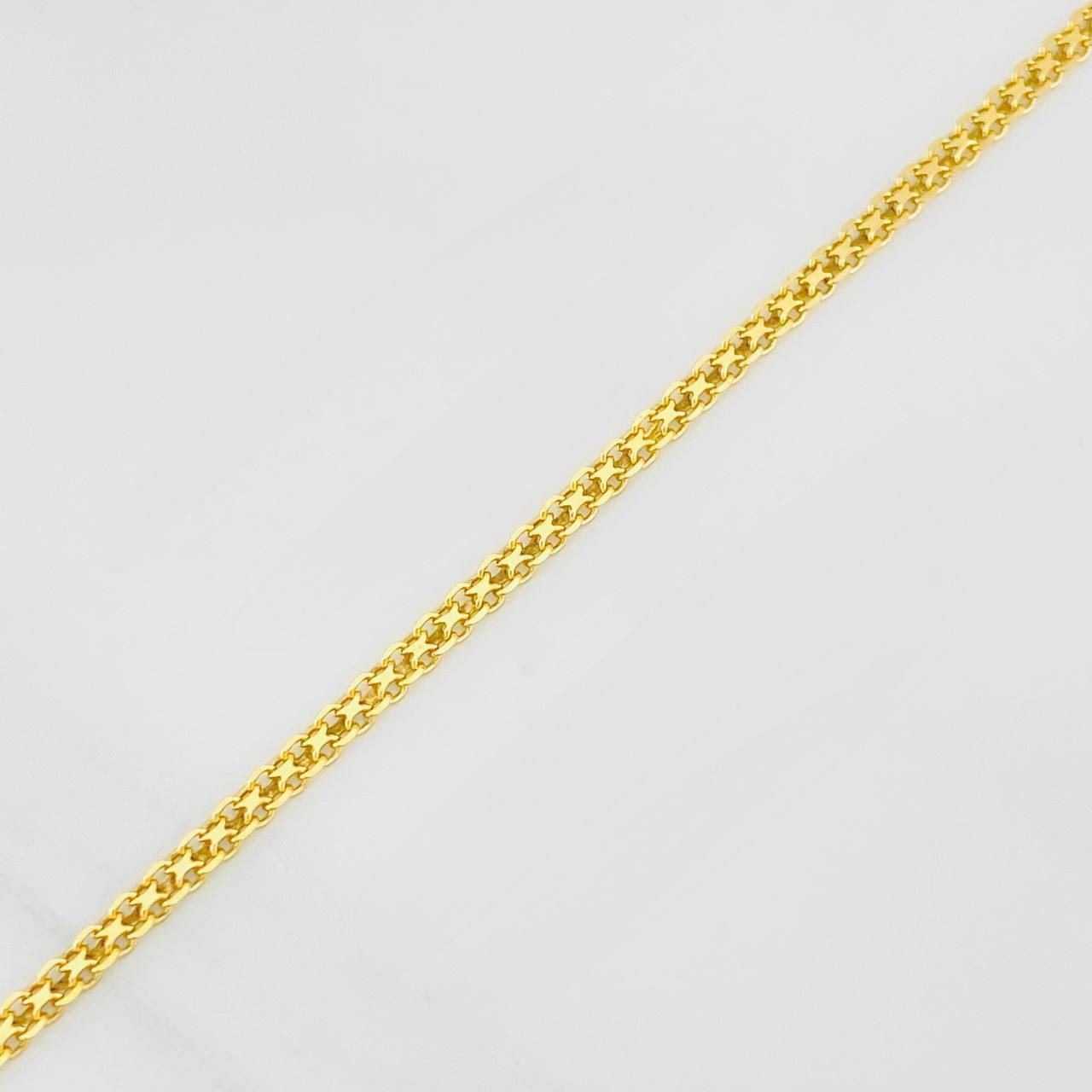 Pulso Chino 1.85g / 7 1/2 in / 1.84mm Oro Amarillo 18K