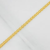 Pulso Chino 1.9g / 7 in / 2.2mm Oro Amarillo 18K