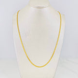 Cadena China 3.5g / 24 in / 2.41mm Oro Amarillo 18K
