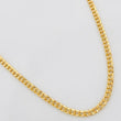 Cadena Cubana 3.75g / 24 in / 2mm Oro Amarillo 18K