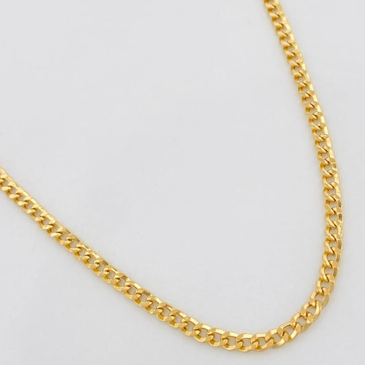 Cuban Links 3.75g / 24 in / 2mm 18K Yellow Gold