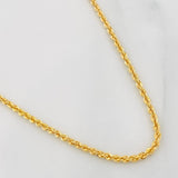 Cadena Lazo 3.75g / 24 in / 1.95mm Oro Amarillo 18K