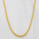 Cadena Lazo 3.75g / 24 in / 1.95mm Oro Amarillo 18K