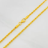 Cadena Lazo 3.75g / 24 in / 1.95mm Oro Amarillo 18K