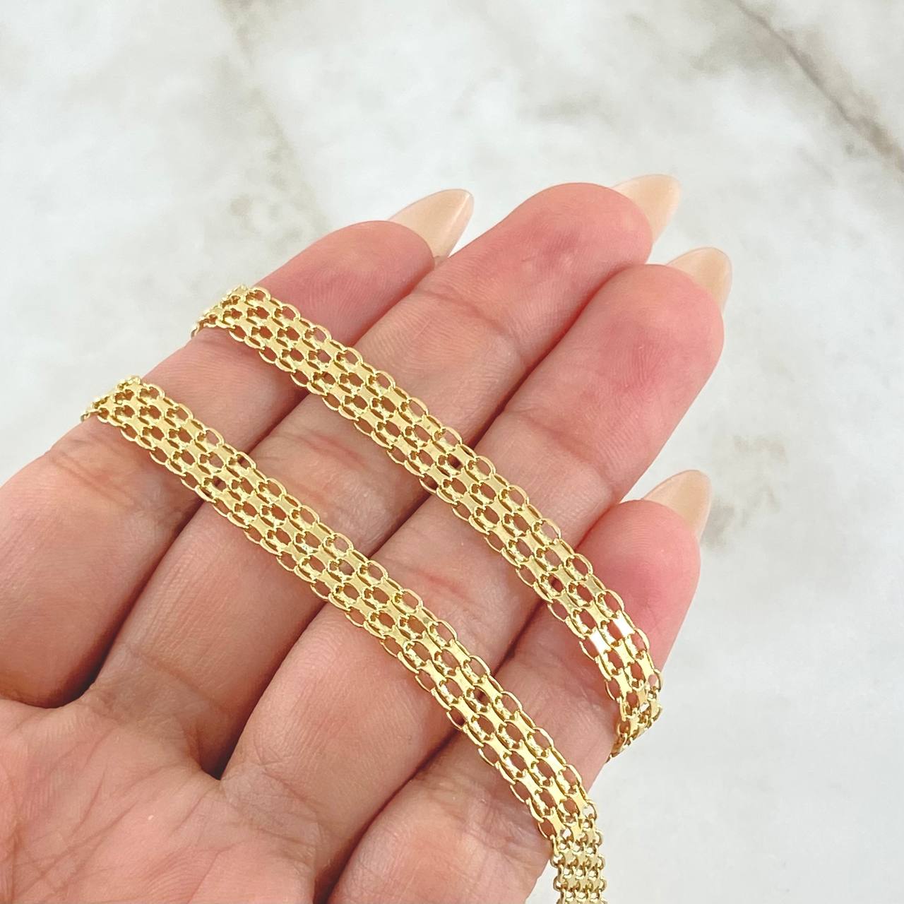 Bismark Chain 15.9gr / 50cm / +1 18K Gold *