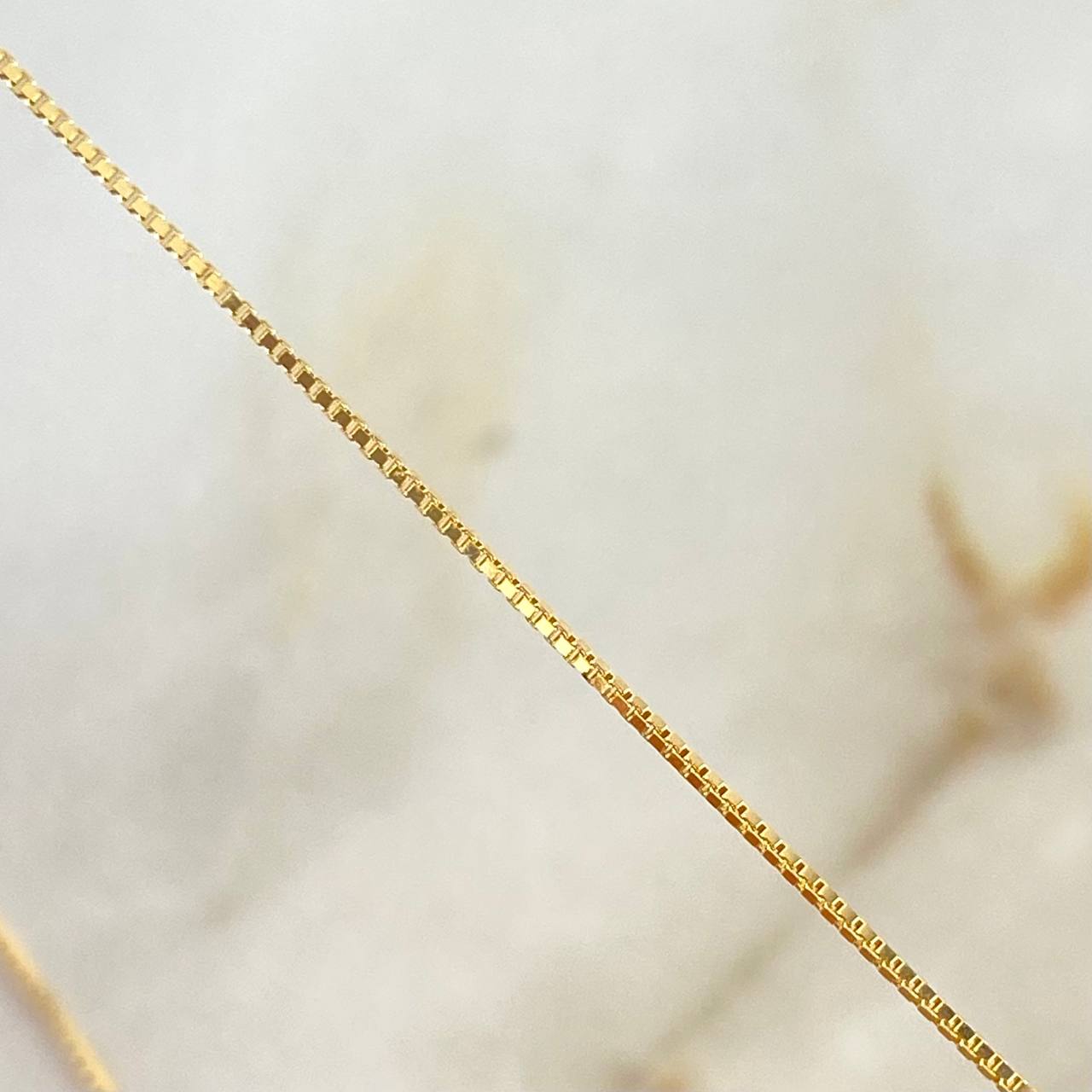 Venetian Chain 1.3gr / 45cm / 0.7mm Yellow Gold +3