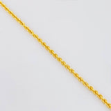 Cadena Lazo 2.8g / 20 in / 2.1mm Oro Amarillo 18K